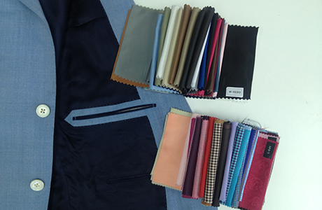 Image close-up of suit