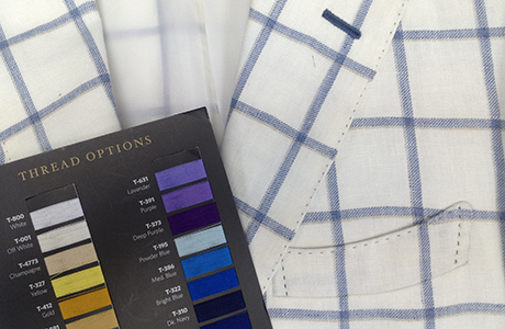 Image close-up of suit