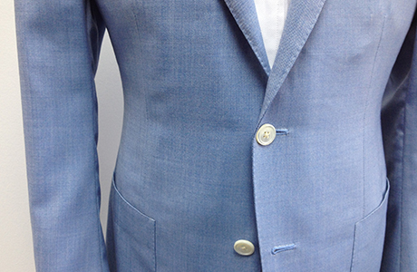 Image close-up of suit