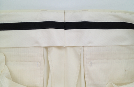 Image close-up of suit