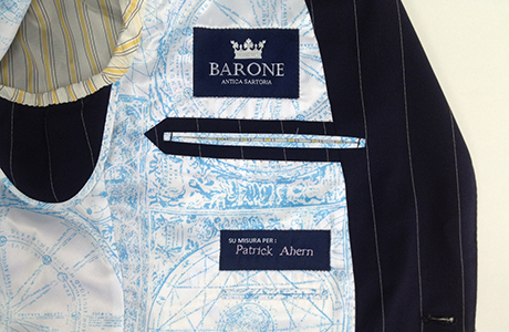 Image close-up of suit