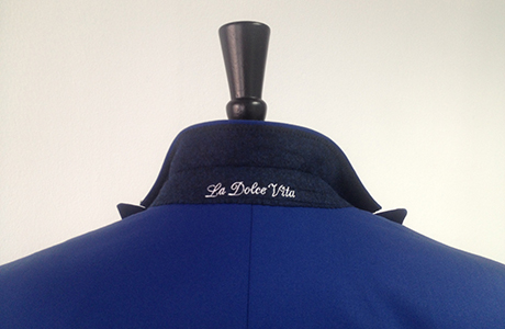 Image close-up of suit